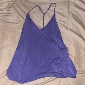 Purple Lululemon Modal Silk Yoga Tank Top
